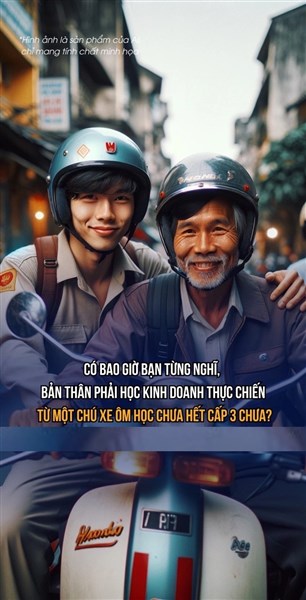 Bài học kinh doanh từ chú xe ôm 