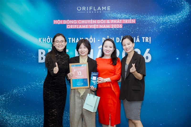 TOP 15 ORIFLAME VIỆT NAM NHIỆM KỲ 2025 - 2026